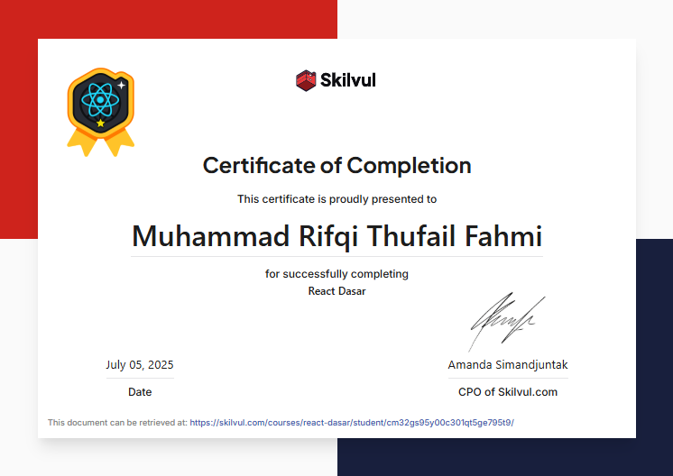 Certificate 3