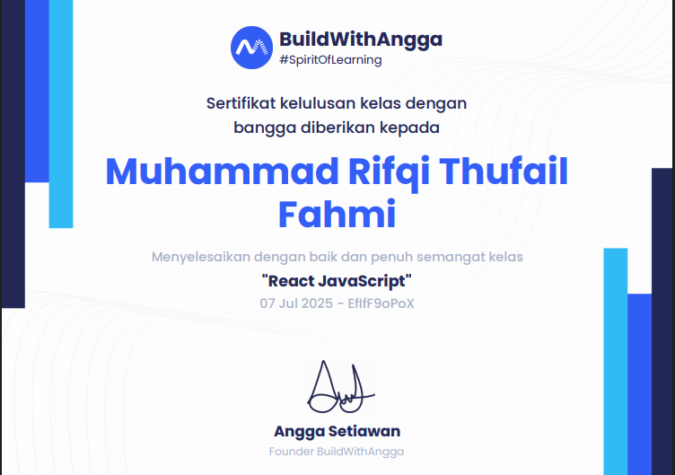 Certificate 3