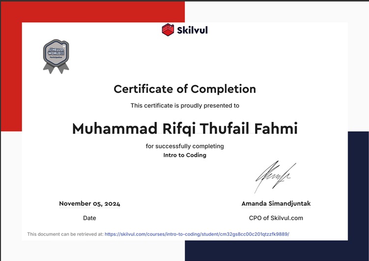 Certificate 3