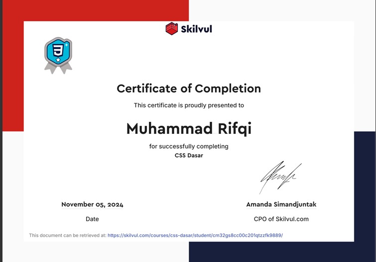 Certificate 3