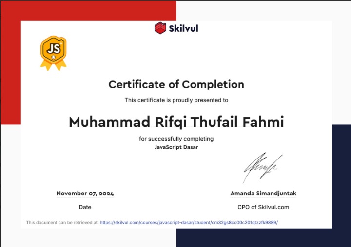 Certificate 3